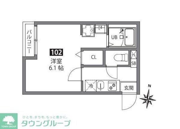 soraせんげん台の物件間取画像
